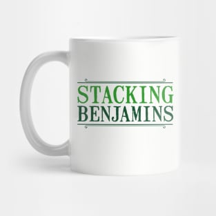 The Stacking Benjamins Logo Mug